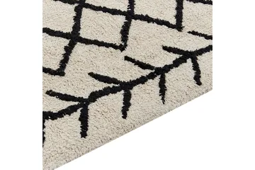 Bozkir Bomullsmatta 160x230 cm - Beige - Textil & mattor - Matta - Modern matta - Bomullsmatta