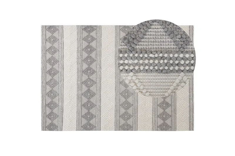 Bozova Ullmatta 160x230 cm - Beige - Textil & mattor - Matta - Modern matta - Ullmatta