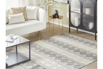 Bozova Ullmatta 200x200 cm - Beige - Textil & mattor - Matta - Modern matta - Ullmatta