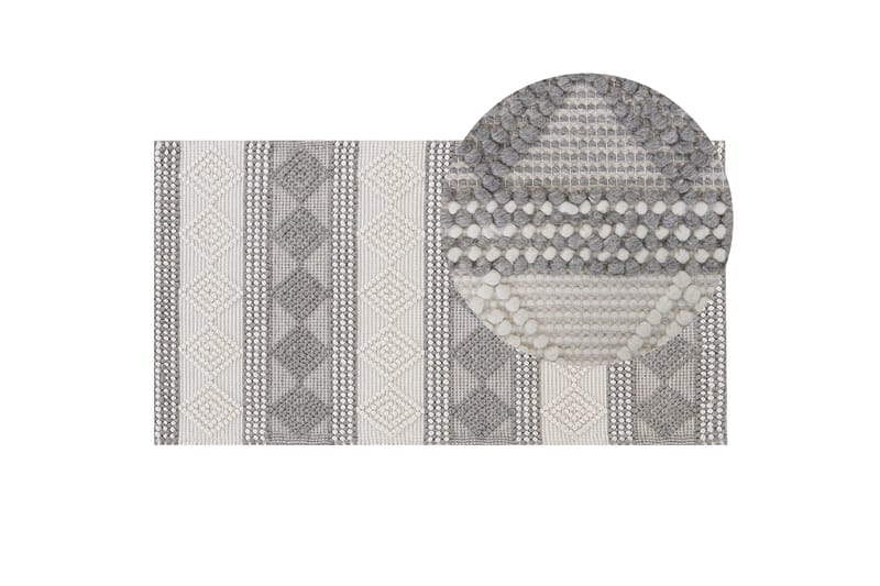 Bozova Ullmatta 80x150 cm - Beige - Textil & mattor - Matta - Modern matta - Ullmatta