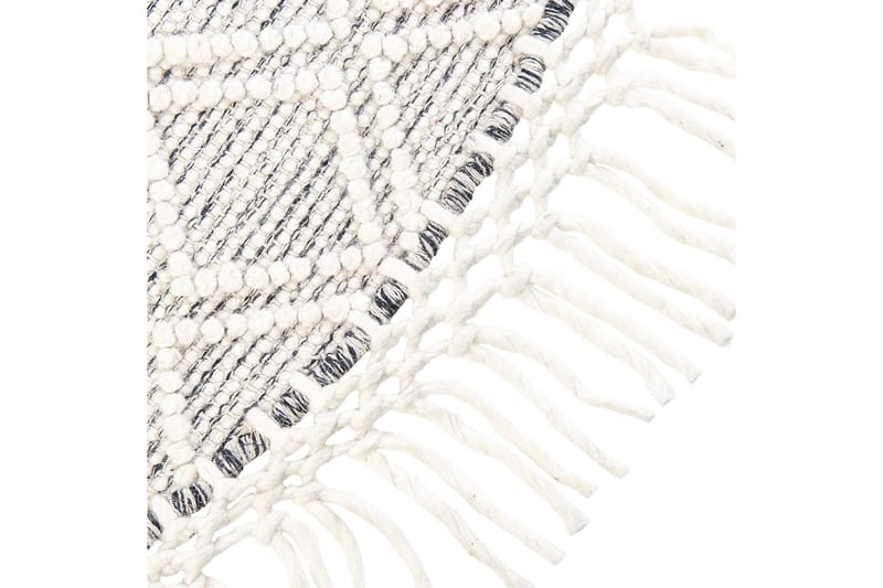 Buldan Ullmatta 140 cm Rund - Grå - Textil & mattor - Matta - Modern matta - Ullmatta