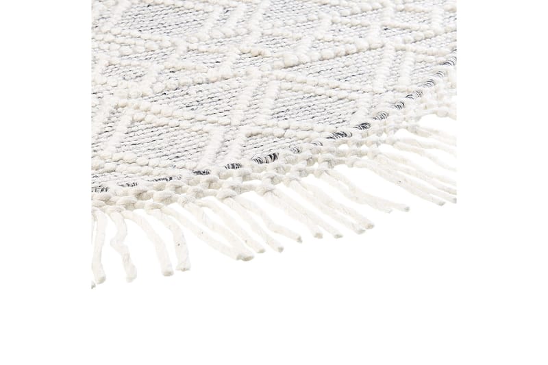 Buldan Ullmatta 140 cm Rund - Grå - Textil & mattor - Matta - Modern matta - Ullmatta