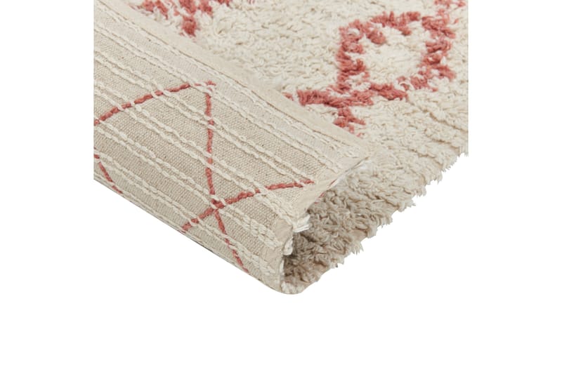 Buxar Ryamatta 140x200 cm - Beige - Textil & mattor - Matta - Modern matta - Bomullsmatta