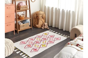 Cavus Bomullsmatta 80x150 cm - Vit - Textil & mattor - Matta - Modern matta - Bomullsmatta