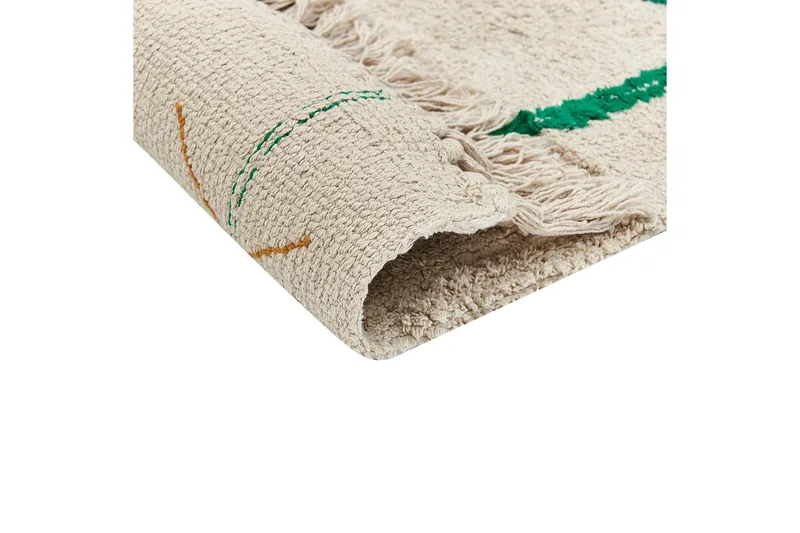 Cetmi Bomullsmatta 160x230 cm - Beige - Textil & mattor - Matta - Modern matta - Bomullsmatta