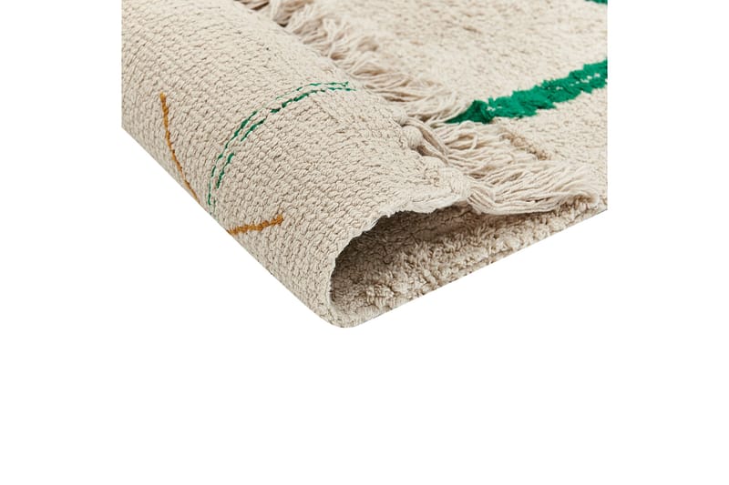 Cetmi Bomullsmatta 160x230 cm - Beige - Textil & mattor - Matta - Modern matta - Bomullsmatta