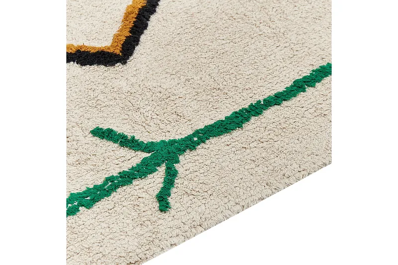 Cetmi Bomullsmatta 160x230 cm - Beige - Textil & mattor - Matta - Modern matta - Bomullsmatta