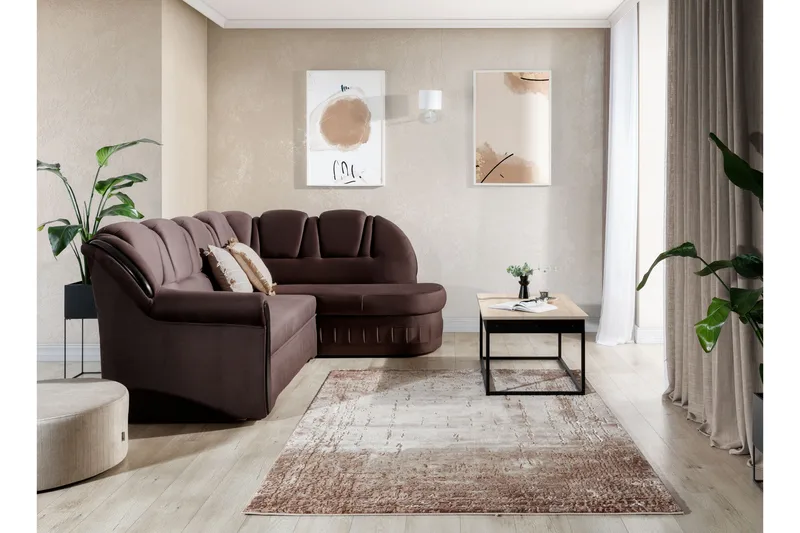 Codrila Ryamatta 180x120 cm - Beige - Textil & mattor - Matta - Modern matta - Ryamatta