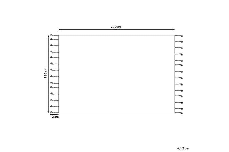 Corum Ryamatta 160x230 cm - Beige - Textil & mattor - Matta - Modern matta - Ryamatta