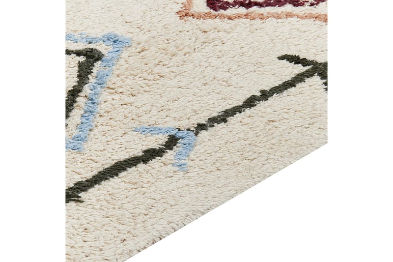 Corum Ryamatta 160x230 cm - Beige - Textil & mattor - Matta - Modern matta - Bomullsmatta