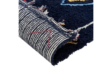 Corum Ryamatta 160x230 cm - Svart - Textil & mattor - Matta - Modern matta - Bomullsmatta