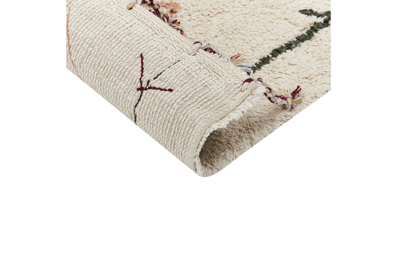 Corum Ryamatta 80x150 cm - Beige - Textil & mattor - Matta - Modern matta - Bomullsmatta