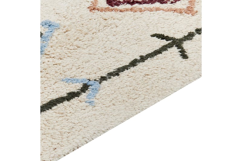 Corum Ryamatta 80x150 cm - Beige - Textil & mattor - Matta - Modern matta - Bomullsmatta