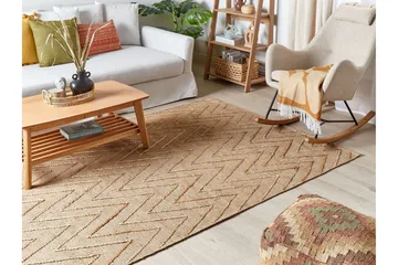 Daday Jutematta 160x230 cm - Beige - Textil & mattor - Matta - Modern matta - Jutematta & hampamatta