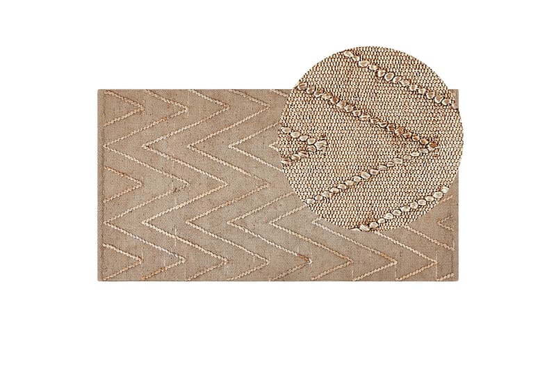 Daday Jutematta 80x150 cm - Beige - Textil & mattor - Matta - Modern matta - Jutematta & hampamatta