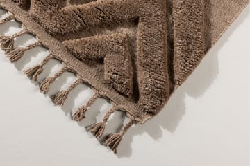 Dahlia Ullmatta 160x230 cm Rektangulär - Nougat - Textil & mattor - Matta - Modern matta - Ullmatta