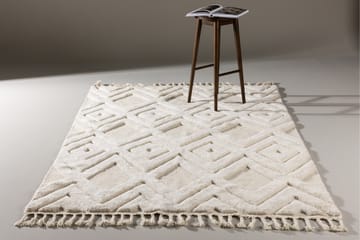 Dahlia Ullmatta 160x230 cm Rektangulär - Vit - Textil & mattor - Matta - Modern matta - Ullmatta