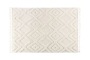 Dahlia Ullmatta 200x300 cm Rektangulär - Vit - Textil & mattor - Matta - Modern matta - Ullmatta