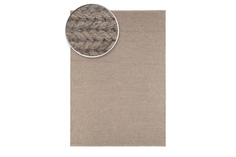 Dalarö Ullmatta 160x230 cm - Linne - Textil & mattor - Matta - Modern matta - Ullmatta