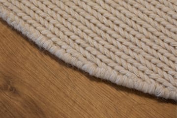 Dalarö Ullmatta 300 cm Rund - Vit - Textil & mattor - Matta - Modern matta - Ullmatta