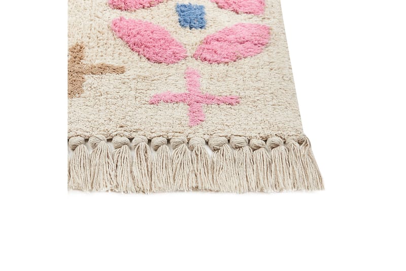 Daran Bomullsmatta 80x150 cm - Beige - Textil & mattor - Matta - Modern matta - Bomullsmatta