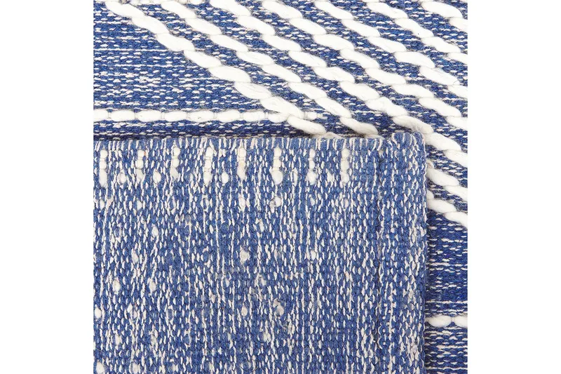 Datca Ullmatta 160x230 cm - Blå - Textil & mattor - Matta - Modern matta - Ullmatta