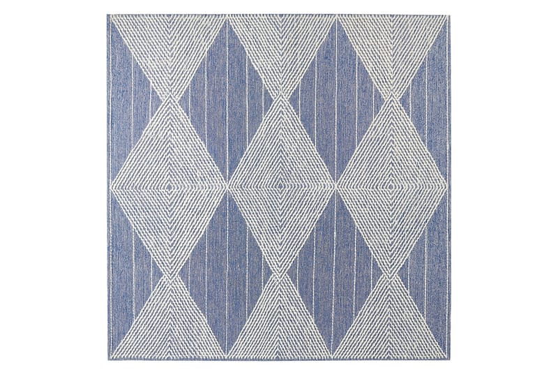 Datca Ullmatta 200x200 cm, Blå