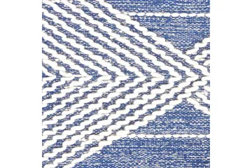 Datca Ullmatta 80x150 cm - Blå - Textil & mattor - Matta - Modern matta - Ullmatta