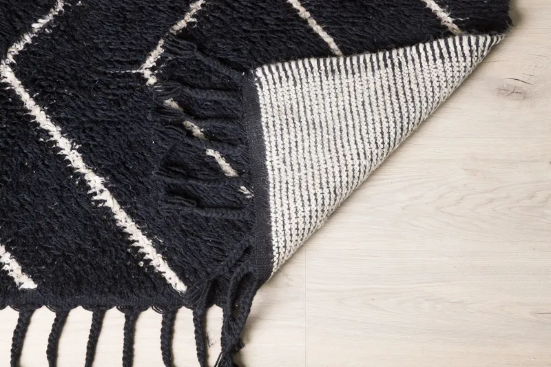 David Ullmatta 250x350 cm Rektangulär, Svart