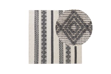 Davutlar Ullmatta 200x200 cm - Beige - Textil & mattor - Matta - Modern matta - Ullmatta