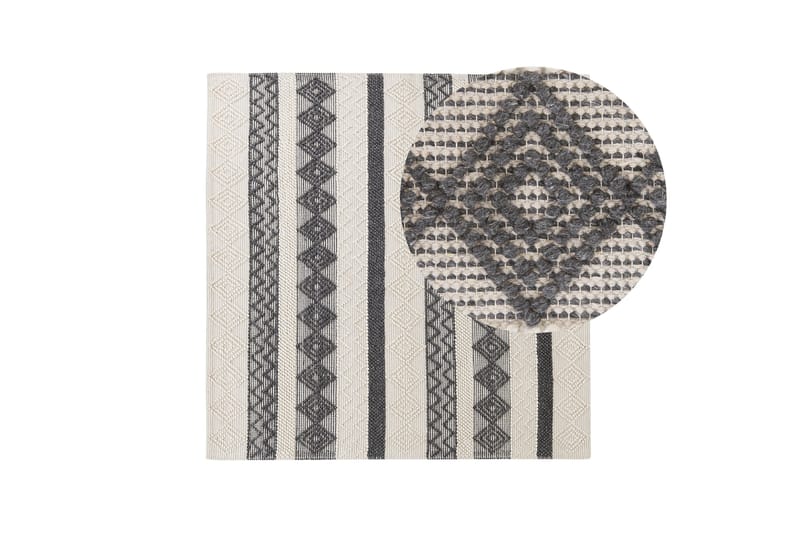 Davutlar Ullmatta 200x200 cm - Beige - Textil & mattor - Matta - Modern matta - Ullmatta