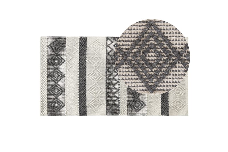 Davutlar Ullmatta 80x150 cm - Beige - Textil & mattor - Matta - Modern matta - Ullmatta