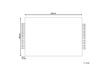 Dedemli Jutematta 160x230 cm - Beige - Textil & mattor - Matta - Modern matta - Jutematta & hampamatta