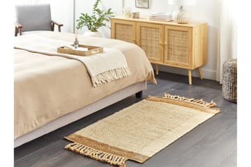 Dedemli Jutematta 80x150 cm - Beige - Textil & mattor - Matta - Modern matta - Jutematta & hampamatta