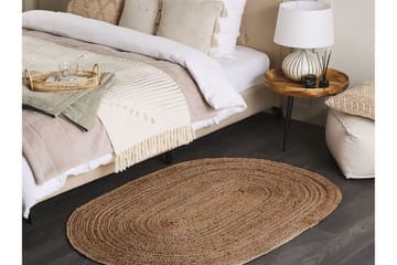 Demirci Jutematta 100x150 cm - Beige - Textil & mattor - Matta - Modern matta - Jutematta & hampamatta