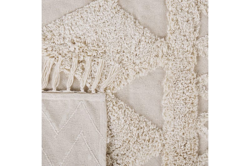 Didim Bomullsmatta 160x230 cm - Beige - Textil & mattor - Matta - Modern matta - Bomullsmatta