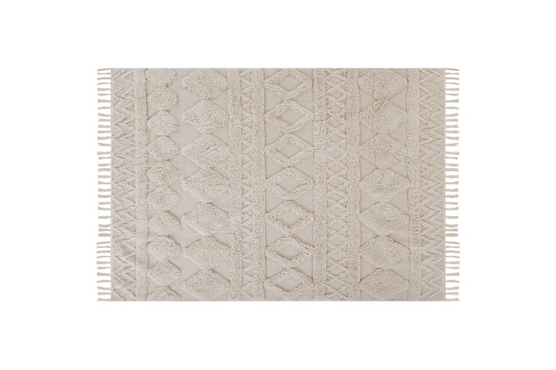 Didim Bomullsmatta 160x230 cm, Beige