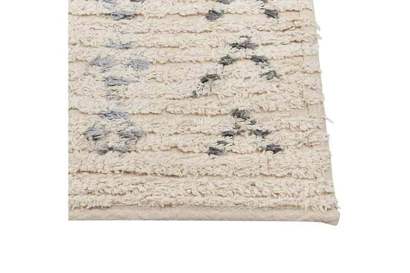Dispur Bomullsmatta 160x230 cm - Beige - Textil & mattor - Matta - Modern matta - Bomullsmatta