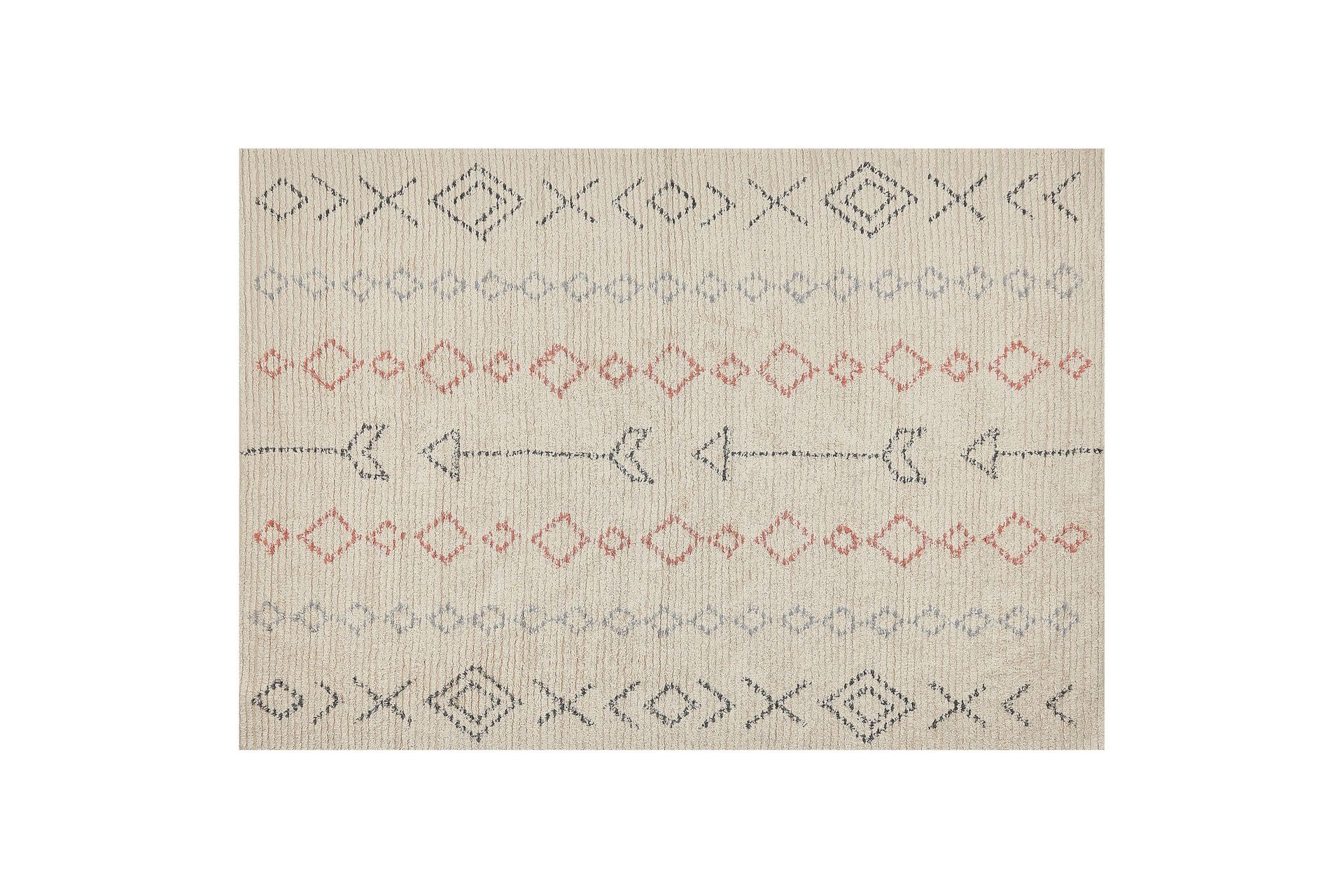 Dispur Bomullsmatta 160x230 cm - Beige