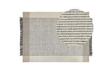 Divarli Ullmatta 160x230 cm - Beige - Textil & mattor - Matta - Modern matta - Ullmatta