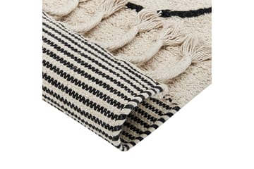 Dokuz Ryamatta 140x200 cm - Beige - Textil & mattor - Matta - Modern matta - Ryamatta