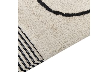 Dokuz Ryamatta 140x200 cm - Beige - Textil & mattor - Matta - Modern matta - Ryamatta