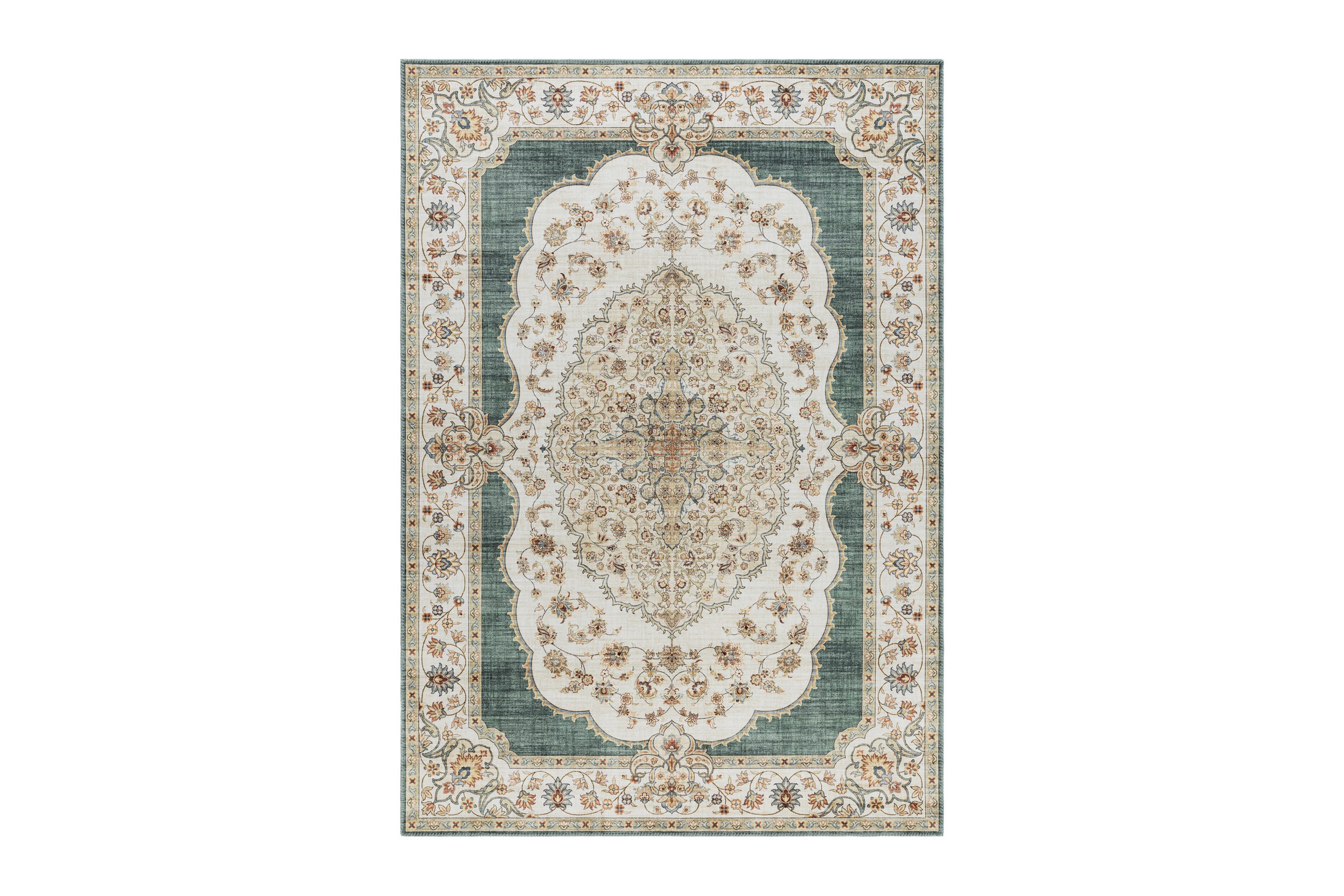 Dolce Wiltonmatta 160x230 cm Rektangulär Grön
