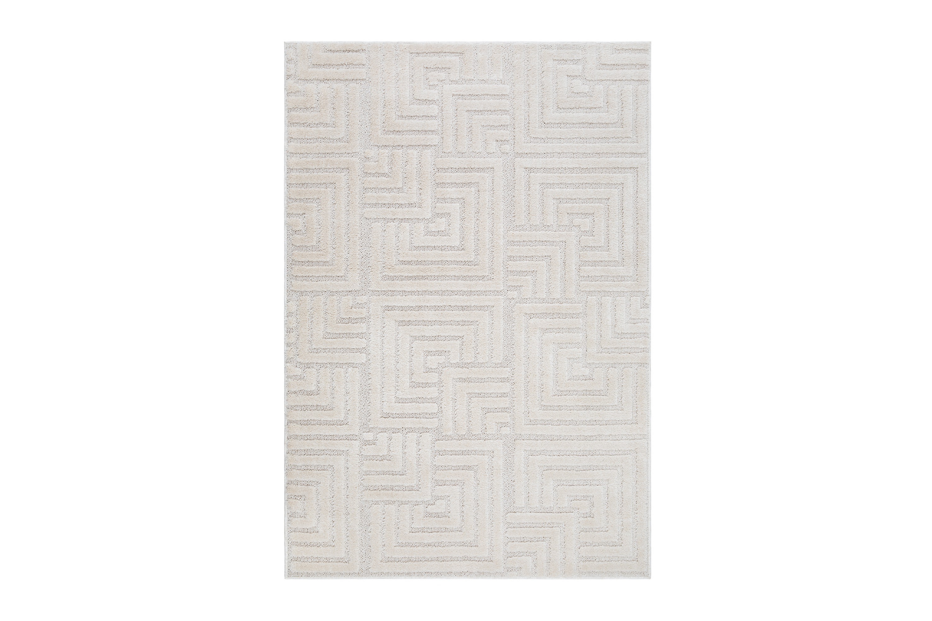Doria Wiltonmatta 80x150 cm Oval Vit