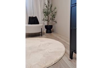 Dream Ryamatta Natur 200 cm Rund - Beige - Textil & mattor - Matta - Modern matta - Ryamatta