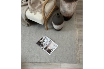 Eden Ullmatta 160x230 cm Rektangulär - Silver - Textil & mattor - Matta - Modern matta - Ullmatta