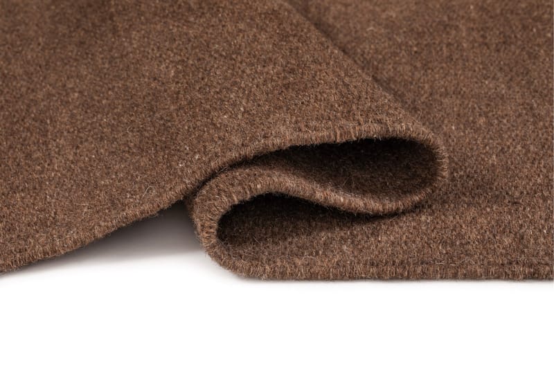 Eden Ullmatta 250x250 cm Kvadratisk - Brun - Textil & mattor - Matta - Modern matta - Ullmatta