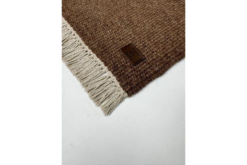 Eden Ullmatta 250x250 cm Kvadratisk - Brun - Textil & mattor - Matta - Modern matta - Ullmatta