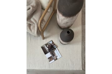 Eden Ullmatta 250x250 cm Kvadratisk - Creme - Textil & mattor - Matta - Modern matta - Ullmatta
