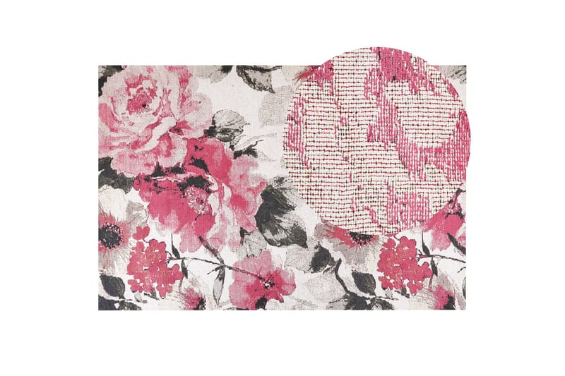 Ejaz Ryamatta 200x300 cm - Rosa - Textil & mattor - Matta - Modern matta - Ryamatta
